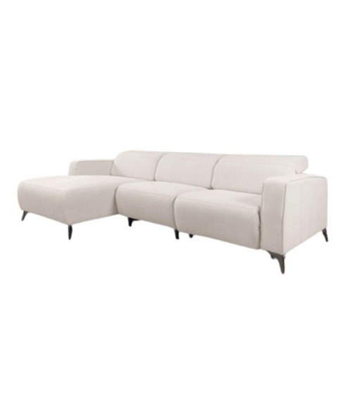 Sofá Verona 3L C/ Chaise e Relax Elétrico