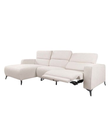 Sofá Verona 3L C/ Chaise e Relax Elétrico