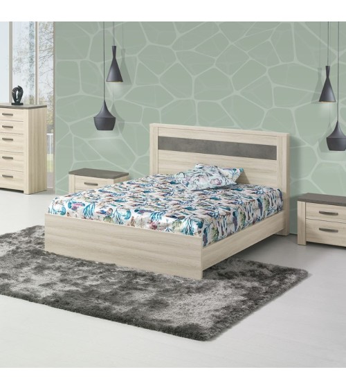 Cama Casal Simples Estoril 200x150Cm