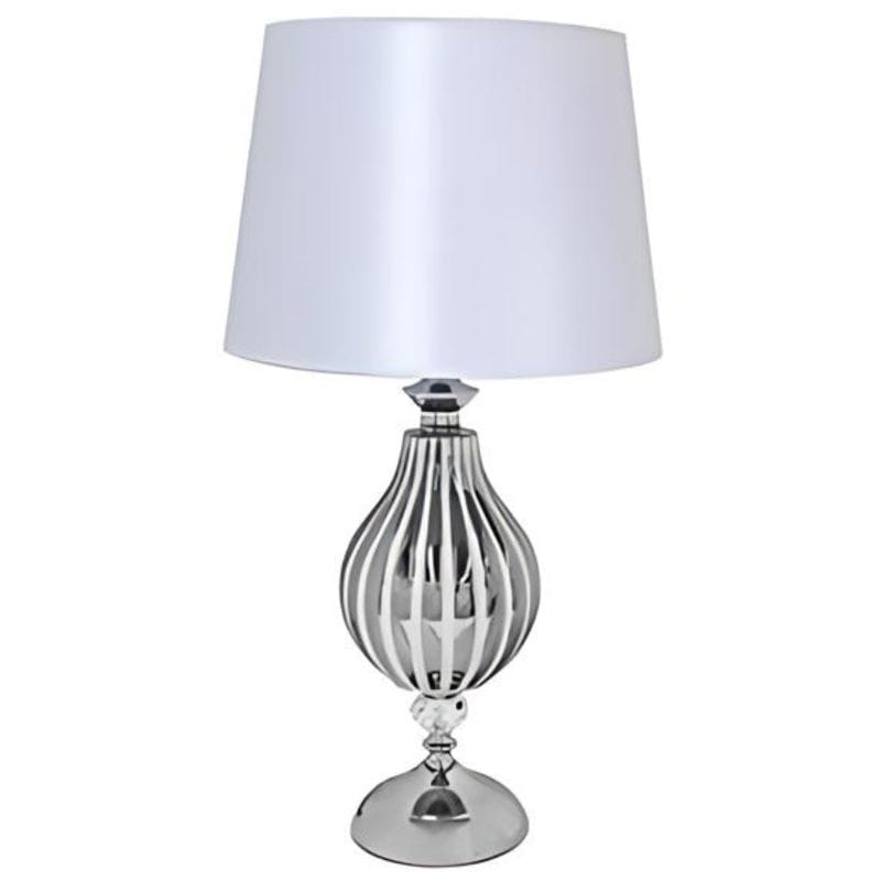 Candeeiro de Mesa Base Cromada Ref. 8533