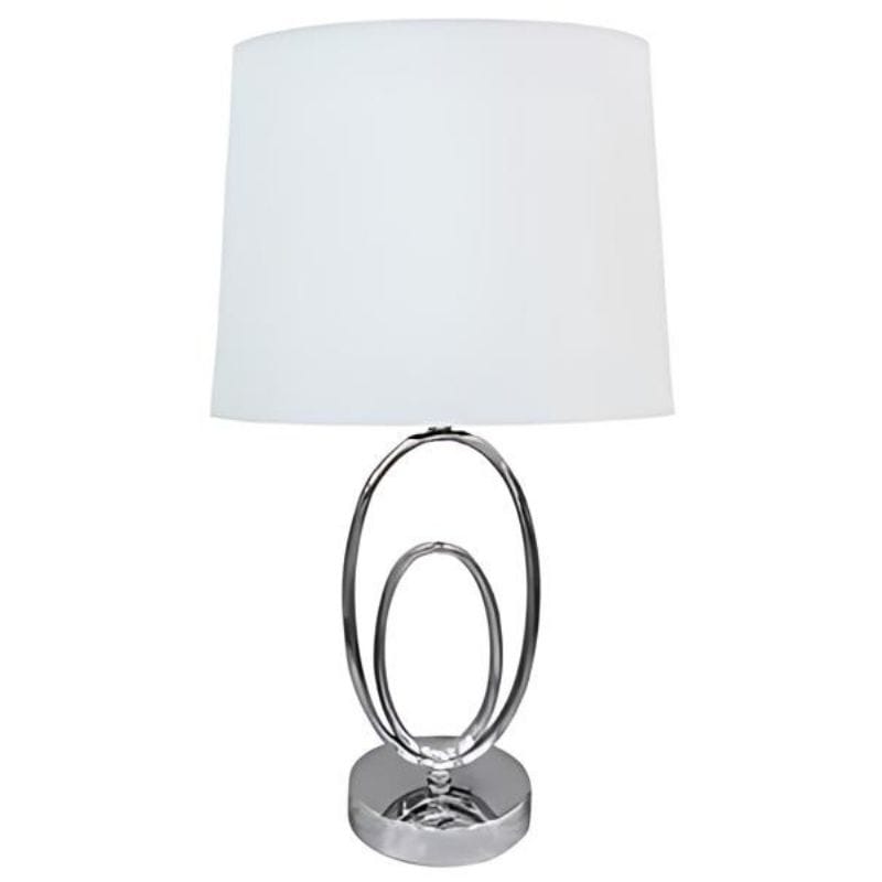 Candeeiro de Mesa Base Cromada Ref. 9756