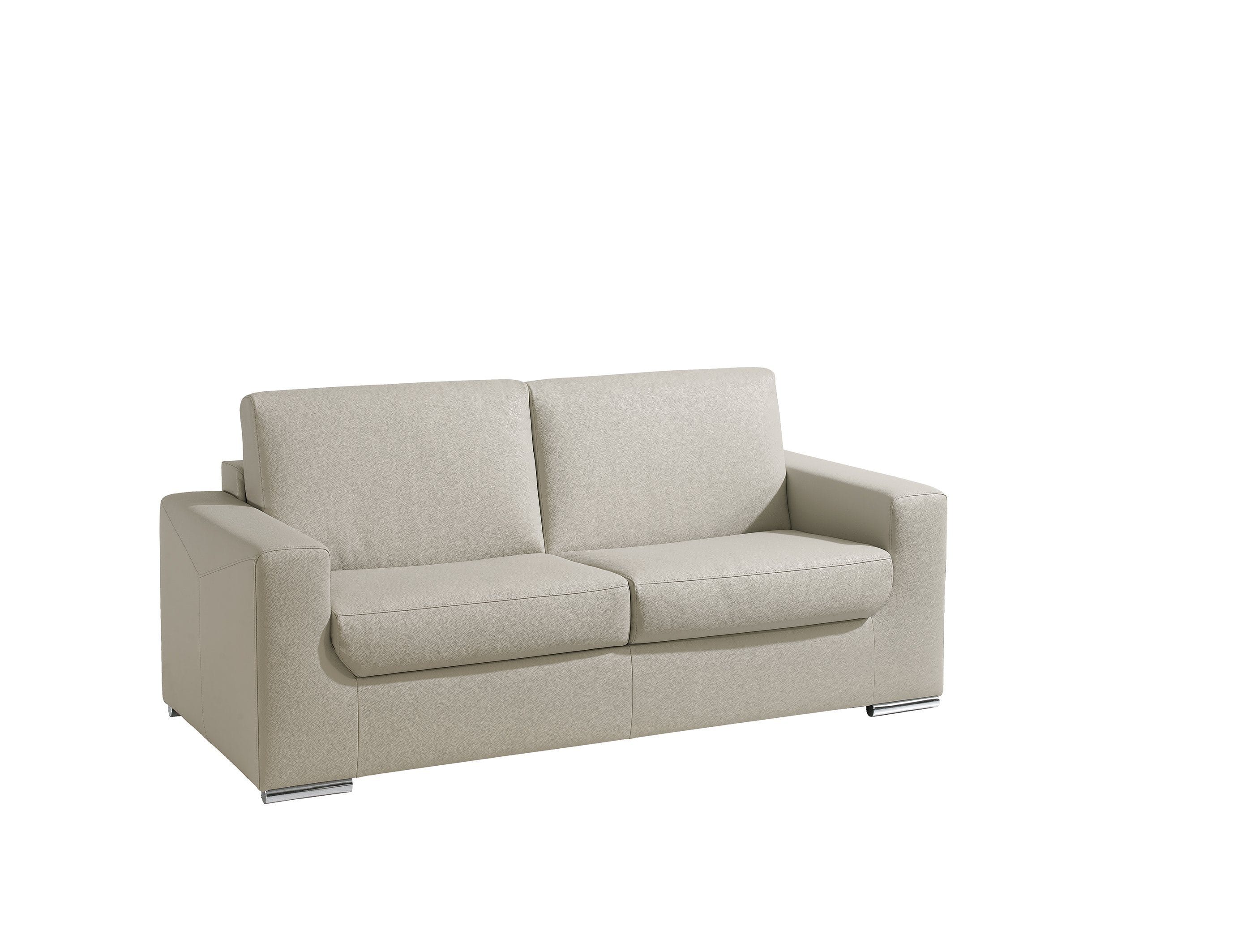 Sofá Kenzo 3 Lugares com Cama Bege