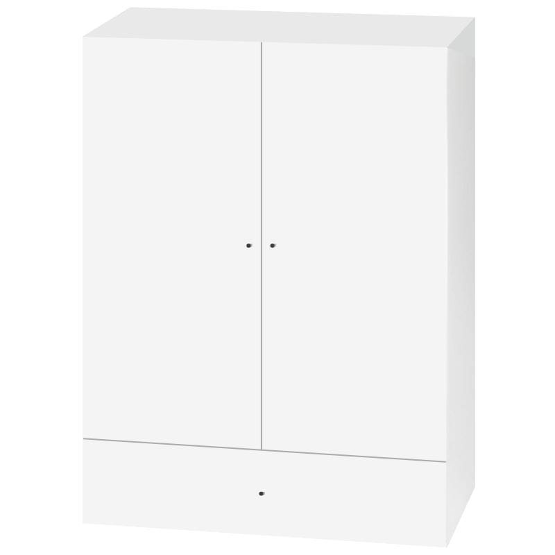 Móvel WC Suspenso Polar 60cm c2 Portas + 1 Gaveta