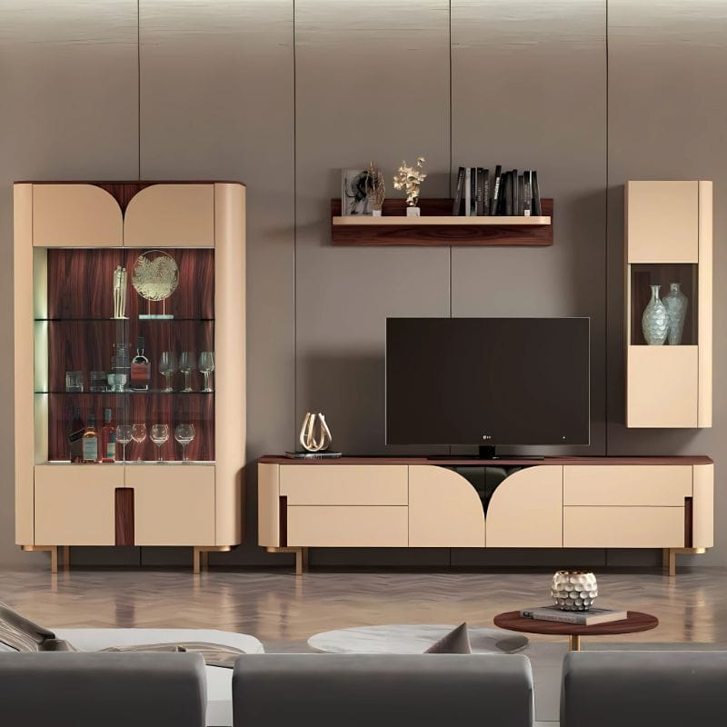 Base TV Delta c_200cm 4 Gavetas Ref. 965 Ambiente