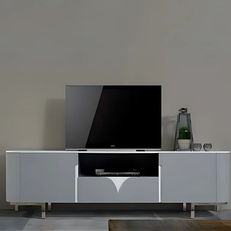 Base TV Delta c_200cm c_Pé Metálico Ref. 966 Ambiente