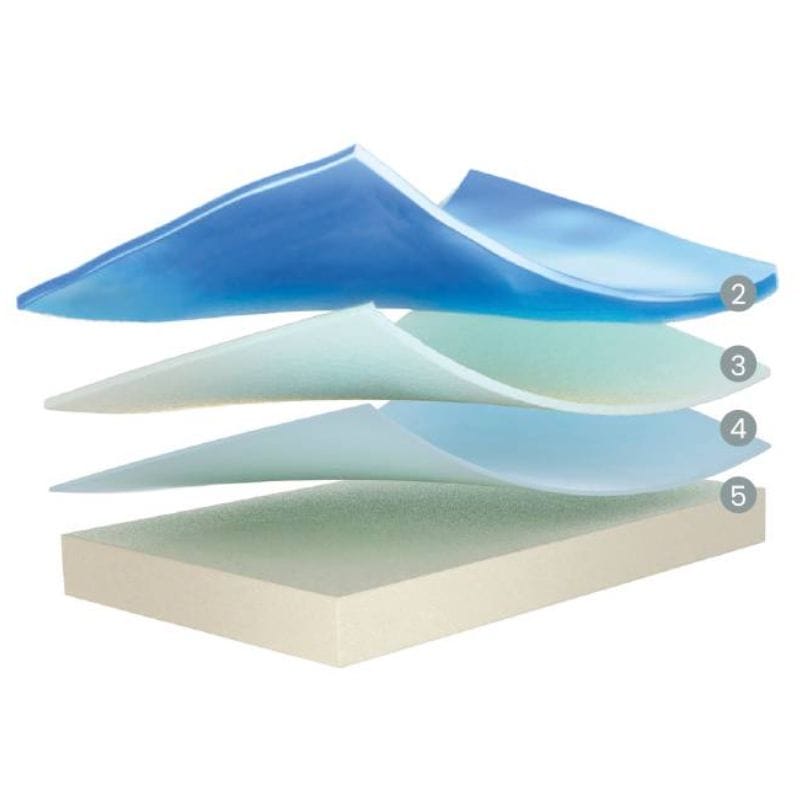 Colchão Selection Airvex Núcleo Espuma Molaflex Camadas