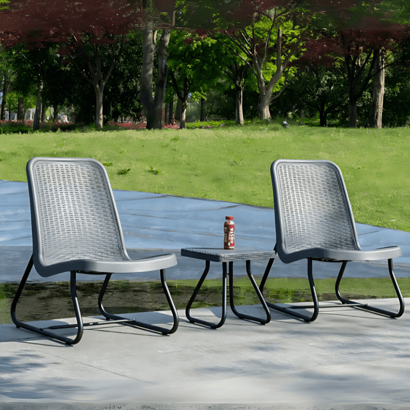 Conjunto PP 2 Cadeiras + Mesa de Apoio Ref. 923DS30 Ambiente