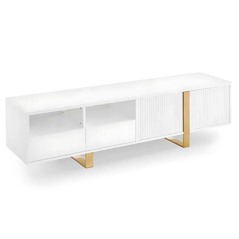Móvel TV Lacado Branco Ref. 906R2335TV