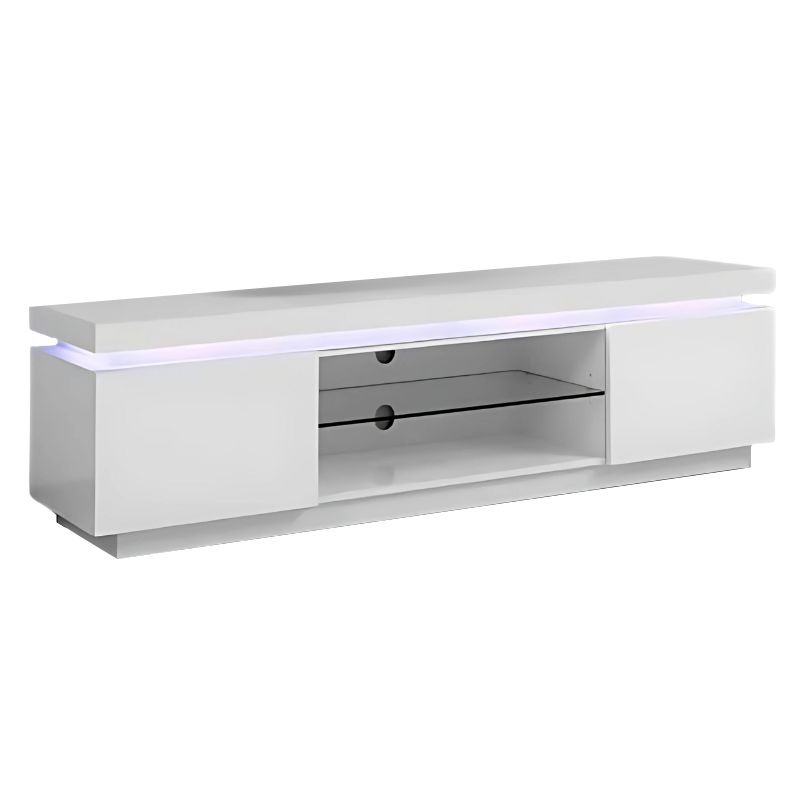 Móvel TV Lacado Branco cLED Ref. 846W0050A