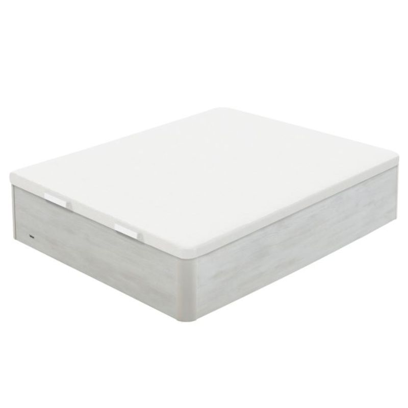 Sommier Elevatório Wood 25 Branco Beta Fechado