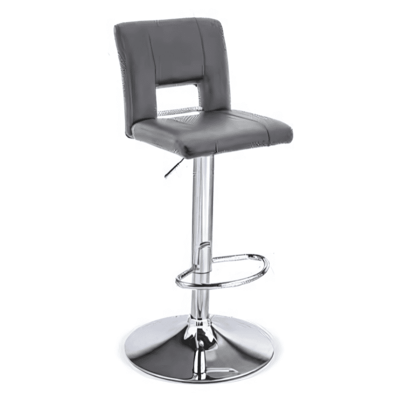 Banco Bar PU Ref. 836WY-5224 Cinza