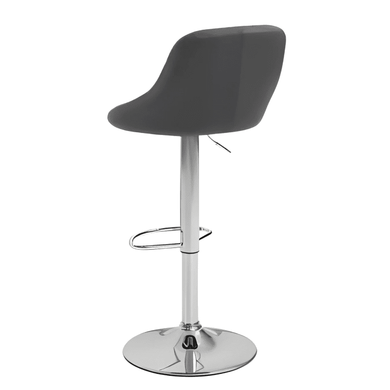 Banco Bar PU Ref. 836WY-523B Cinza Tras