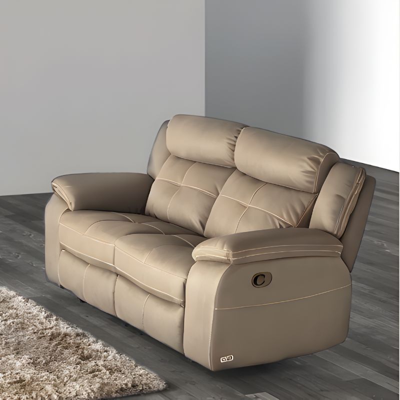 Sofá Ref 9222 2 Lugares Relax Manual Creme Nubuck Ambiente