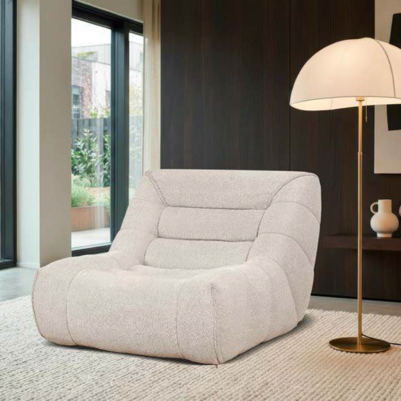 Cadeirão Relax Tecido Bege Full Foam Ref. 806 SUNNY Ambiente