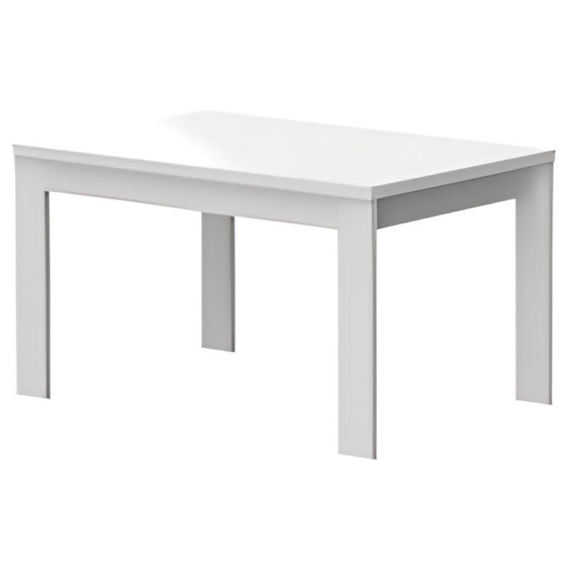 Mesa Sala Londres Fixa 120x80cm Branco