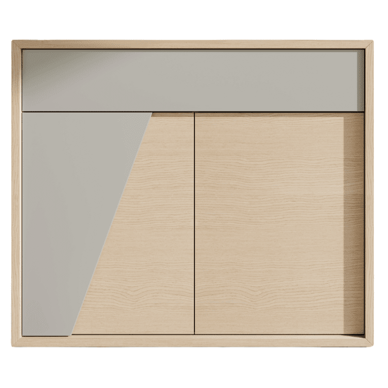 Sapateira Uno c_ 2 Portas + 1 Gaveta Ref. UN2501