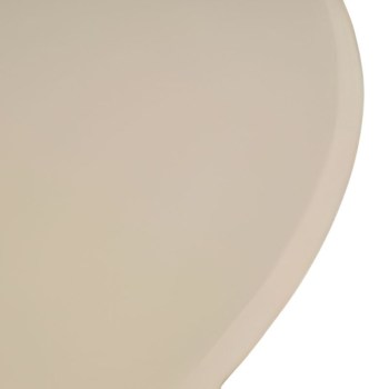 Mesa Apoio Creamy Branco Mate Ref. 912B-3243 Detalhe Tampo