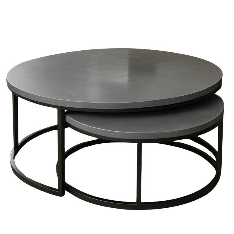Mesas de Centro Metal com Tampo MDF Ref. 4594