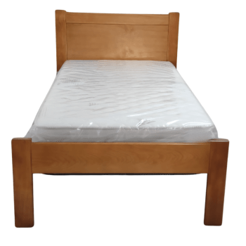 Cama HDS Simples Pinho Mel pColchão 183x98cm