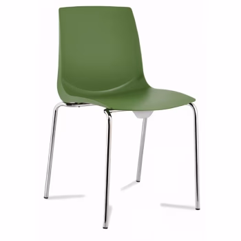 Cadeira LIS Empilhável Ref. 2419 Verde