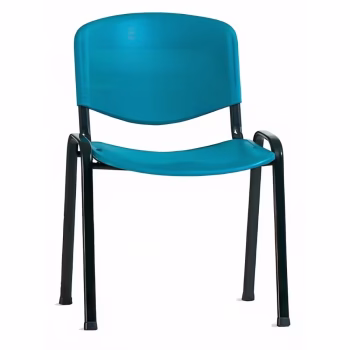 Cadeira MULTIUSOS Assento e Costa Plástica Ref. 981 Azul (1)