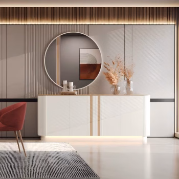 Aparador GYO c_Led c_Rodapé Ref. 3002 Ambiente