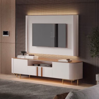 Base TV GYO c_200cm c_Pé Metálico Ref. 3009 Ambiente