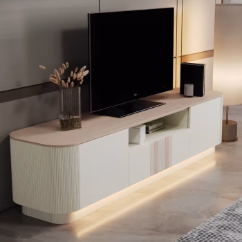 Base TV GYO c_250 cm c_Rodapé Ref. 3012 Ambiente