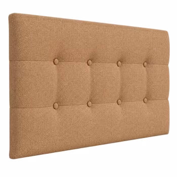 Cabeceira Mia Estofada Suspensa 90cm Sydney Camel