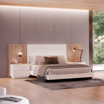 Cama Casal AQUA Lisa c_Ilhargas Madeira p_col 200x160cm Ref. AQ926 Ambiente